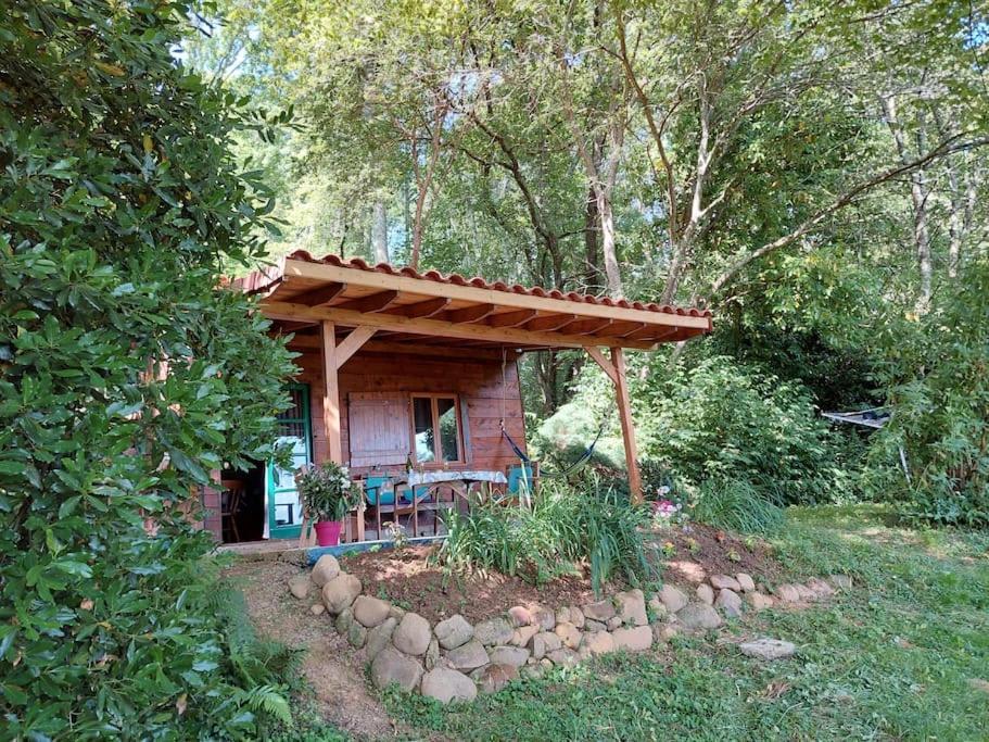 Cabane Dans Les Bois Avec Vue Sur Les Pyrenees Saint-Laurent-de-Neste 外观 照片