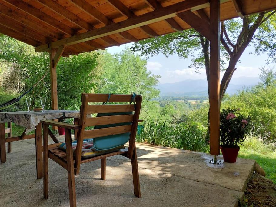 Cabane Dans Les Bois Avec Vue Sur Les Pyrenees Saint-Laurent-de-Neste 外观 照片